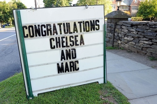 Illustration for article titled Everyone In Rhinebeck Comes Out For Chelsea's Big Day